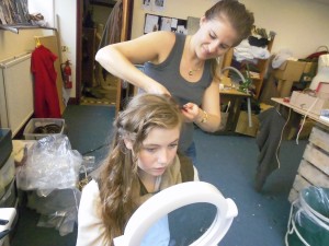 Birte Mattes in hair and make-up