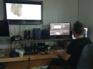 Andy McKee isolates Christopher Dane's face during the episode 1 grade